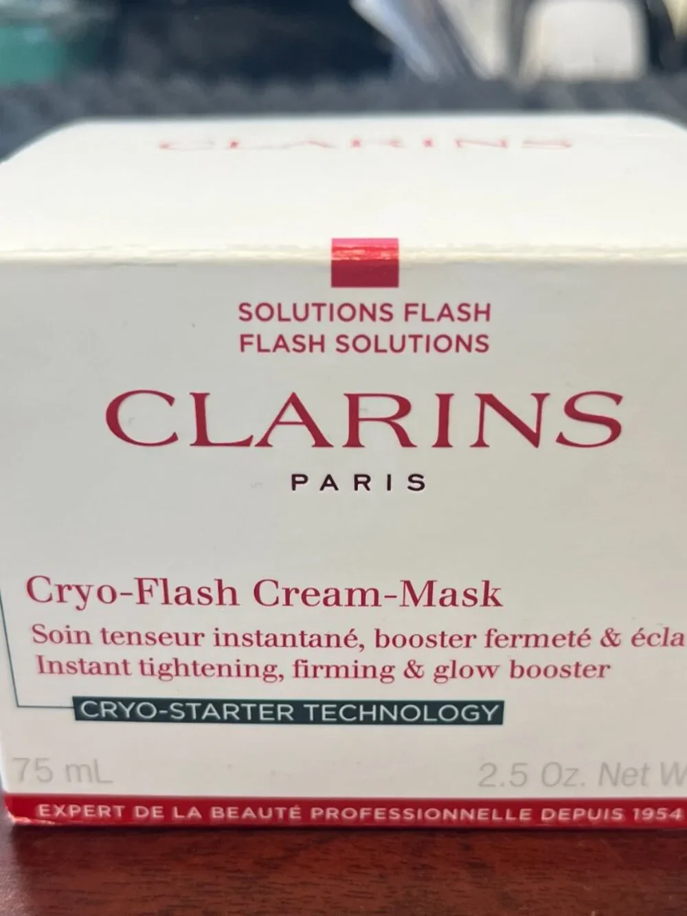 Clarins Cryo-Flash Instant Lift Effect & Glow Boosting Face Mask